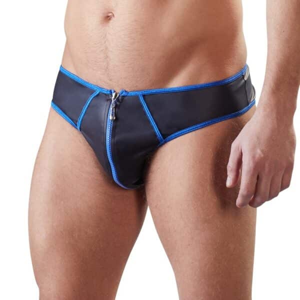 7557-svenjoyment-black-brief-blue-hem-zip-sex-shop-cyprus 7557-svenjoyment-black-brief-blue-hem-zip-sex-shop-cyprus
