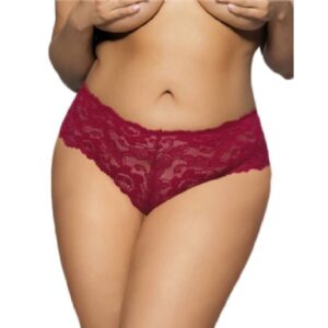 9083-plus-size-hot-red-floral-lace-short-loveshop-cy