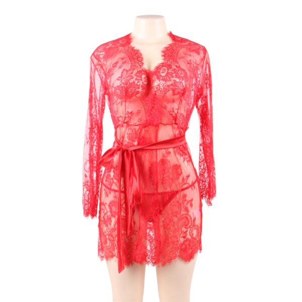 9103-floral-lace-kimono-with-string-red-loveshop-Limassol 9103-floral-lace-kimono-with-string-red-loveshop-Limassol