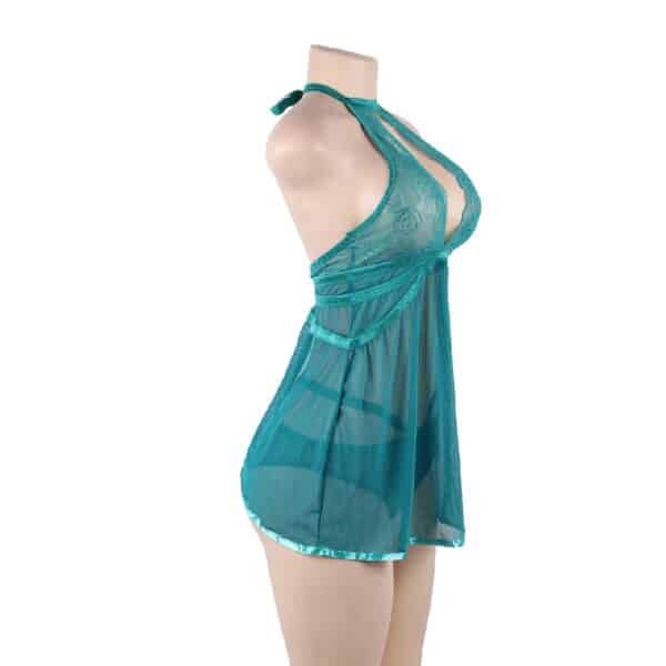9125-plus-size-sensual-green-babydoll-with-thong-sex-shop-Larnaca 9125-plus-size-sensual-green-babydoll-with-thong-sex-shop-Larnaca