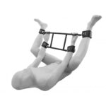 Ankle-and-wrist-metal-and-leather-restraint-system-loveshop-cy