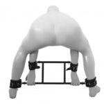 Ankle-and-wrist-metal-and-leather-restraint-system-sexshop-Nicosia