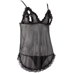 ΝΕΕΣ ΠΑΡΑΛΑΒΕΣ 3 Black-Ruffled-Babydoll-with-matching-string-loveshop-cy