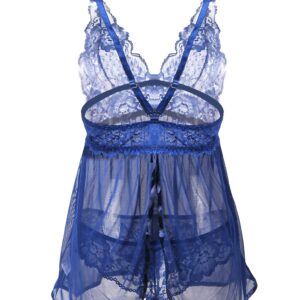 Blue-Mesh-Chemise-with-String-loveshop-Cy