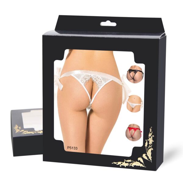 Charming-Black-Panty-with-Satin-Ties-85737 Charming-Black-Panty-with-Satin-Ties-85737