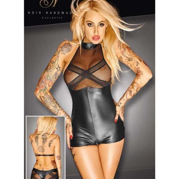 612-noir-wetlook-body-with-zip-opening-sexshop-Limassol