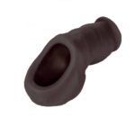 8945-ultra-soft-silicone-stand-to-pee-black-packer-loveshop-Limassol