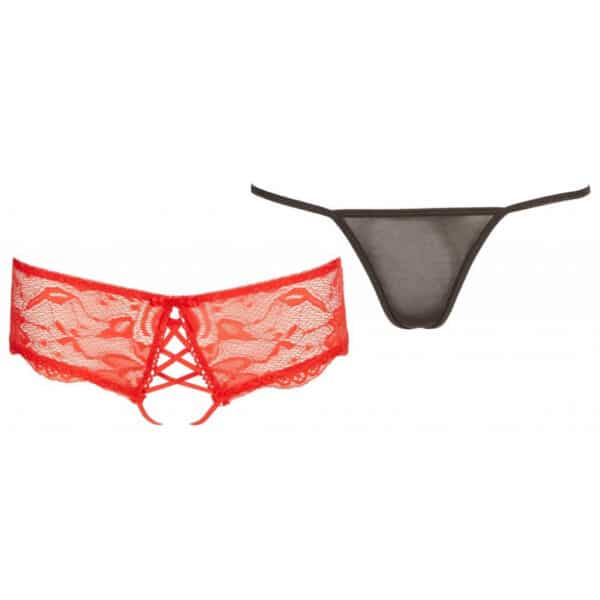 Cottelli-String-and-Pants-Set-69912 Cottelli-String-and-Pants-Set-69912