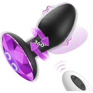 EK-MM032-crazy-spinner-vibrating-rotating-butt-plug-with-remote-control-sex-shop-larnaka