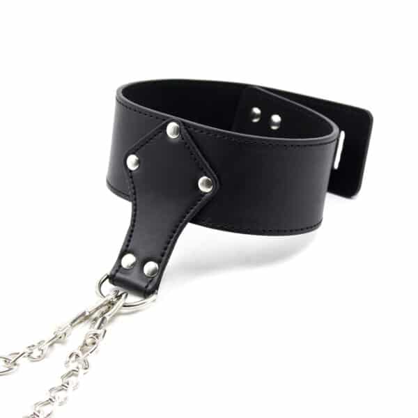 neck-to-wrist-bondage-restraints-with-chain-kit-sexshop-Larnaca neck-to-wrist-bondage-restraints-with-chain-kit-sexshop-Larnaca