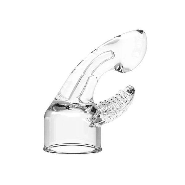 25855-BI-014349M-POWER-Head-attachment-for-wand-Massager-vibrators-CLEAR