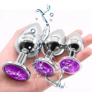 EK-GZ050-toyboy-trio-pleasers-metal-butt-plug-set-with-purple-round-gem