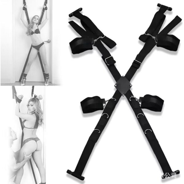 EK-TB-017-toybox-bdsm-cross-door-restraint-straps-loveshop-cy EK-TB-017-toybox-bdsm-cross-door-restraint-straps-loveshop-cy
