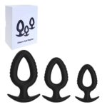 EK-TB-038-bruno-set-3-piece-black-silicone-anal-plug-trainer-kit-for-beginners