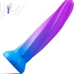 EK-YX-GS134-S-striker-purple-blue-gradient-silicone-dildo-with-suction-loveshopcy