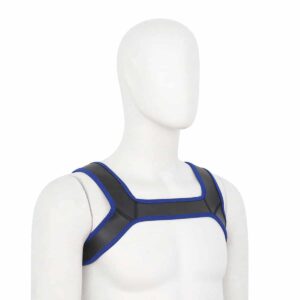 naughty-toys-neoprene-harness-blue-sexshop-Limassol
