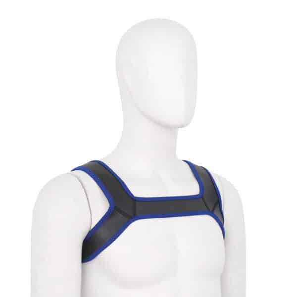 naughty-toys-neoprene-harness-blue-sexshop-Limassol