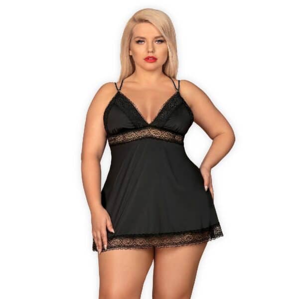 11269-Obsessive-Plus-Size-Lolitte-Babydoll-With-Thong-Black-sexshop-agianapa 11269-Obsessive-Plus-Size-Lolitte-Babydoll-With-Thong-Black-sexshop-agianapa