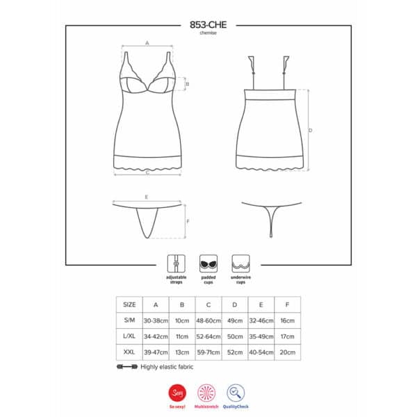 11303-Obsessive-Elegant-Off-white-Chemise-with-String-LingerieCy-5 11303-Obsessive-Elegant-Off-white-Chemise-with-String-LingerieCy-5