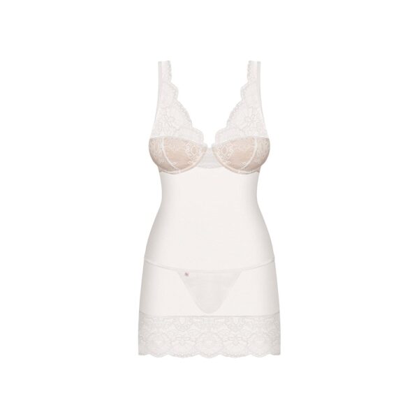 11303-Obsessive-Elegant-Off-white-Chemise-with-String-sexshop-limassol