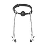 12345-breathable-ball-gag-with-adjustable-pressure-nipple-clamps-sexshop-Lemesos