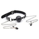 12345-breathable-ball-gag-with-adjustable-pressure-nipple-clamps-sexshop-Omonias