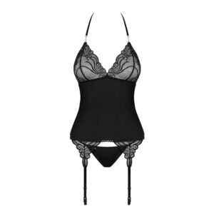 13043-Obsessive-Black-Corset-with-Lace-Cups-sexshop-paphos