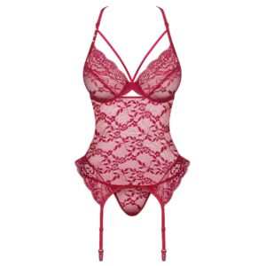 13095-Obsessive-Ivetta-Sensual-Corset-with-Thong-Red-sexshop-larnaca