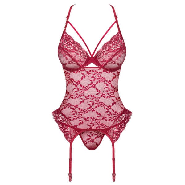 13095-Obsessive-Ivetta-Sensual-Corset-with-Thong-Red-sexshop-larnaca