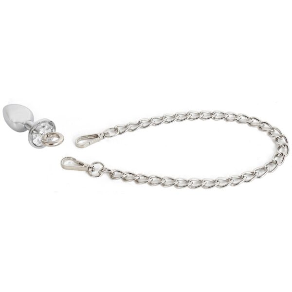 16099-small-anal-plug-with-metal-chain-limassol-sex-shop
