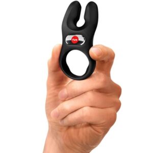 27140-fun-factory-nos-pro-vibrating-cock-ring-clitoris-stimulator-black-love-shop-limassol