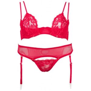 Red-Bra-Set-with-Detachable-Lace-Cups-loveshop-cy