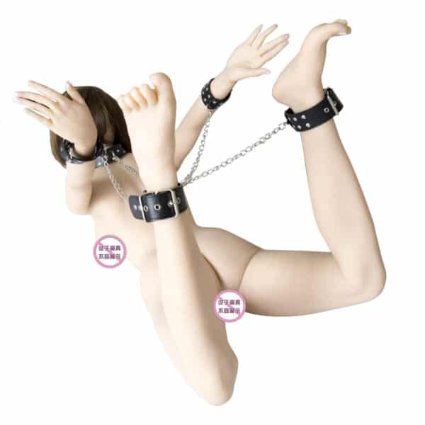 hogtie-restraints-arms-wrist-with-neck-collar-with-chain-sexshop-cy hogtie-restraints-arms-wrist-with-neck-collar-with-chain-sexshop-cy