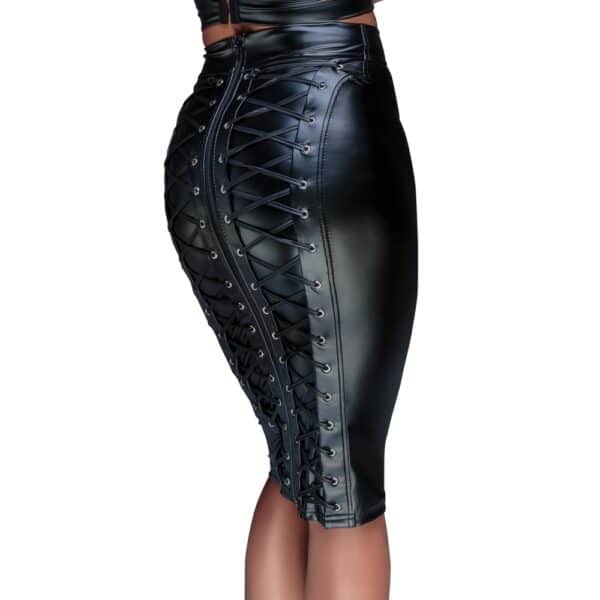 10263-noir-knee-length-pencil-skirt-with-lacing-sex-shop-limassol 10263-noir-knee-length-pencil-skirt-with-lacing-sex-shop-limassol