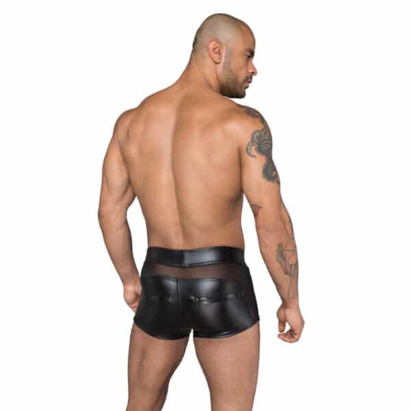 12213-Noir-Handmade-Powerwetlook-Short-with-Net-Insert-sexshop-paphos 12213-Noir-Handmade-Powerwetlook-Short-with-Net-Insert-sexshop-paphos