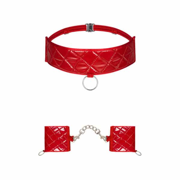 15899-obsessive-hunteria-red-cuffs-with-choker-sex-shop-limassol