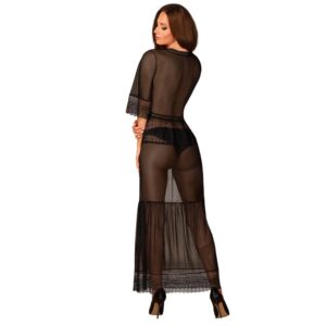 17459-obsessive-estiqua-long-translucent-peignoir-black-sex-shop-limassol