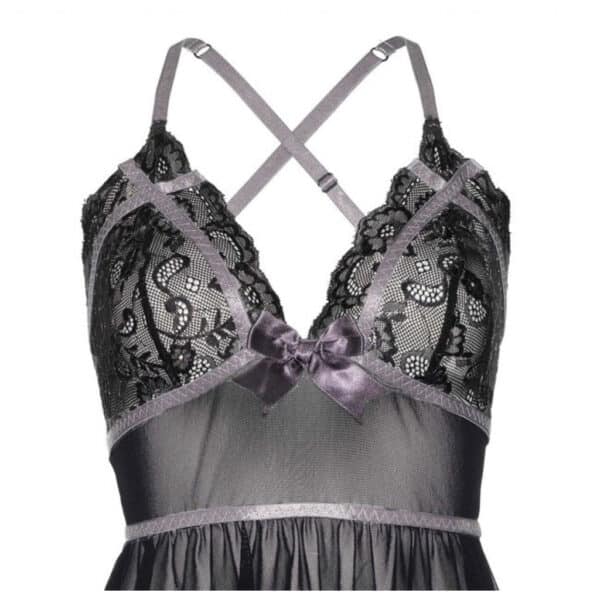 Lurex-Lace-Babydoll-Set-sexshop-paphos Lurex-Lace-Babydoll-Set-sexshop-paphos