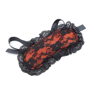naughty-toys-red-lace-satin-blindfold-limassol-sexshop