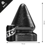 stretchr-sirup-butt-plug-xl-black-metallic-sexshop-limassol