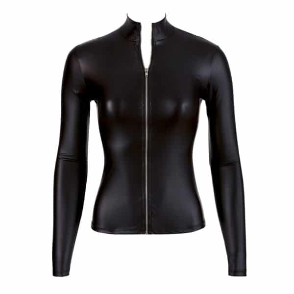 14597-Cottelli-Wetlook-Long-Sleeve-Top-with-Zip-sexshop-paphos 14597-Cottelli-Wetlook-Long-Sleeve-Top-with-Zip-sexshop-paphos