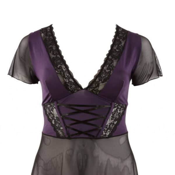 666-Decorative-Plus-size-Chemise-with-Purple-Inserts-sexshop-larnaca 666-Decorative-Plus-size-Chemise-with-Purple-Inserts-sexshop-larnaca