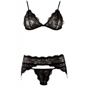 881-Black-Lace-Bra-Set-With-Garter-Belt-sexshop-paphos