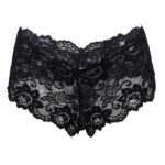 9075-Flirty-Black-Floral-Lace-Short-sexshop-limassol