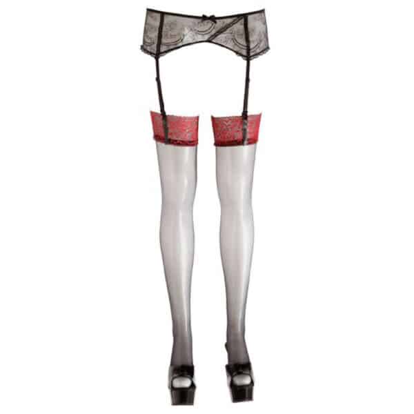 951-Black-Stocking-With-Dark-Red-Lace-Top-sexshop-nicosia 951-Black-Stocking-With-Dark-Red-Lace-Top-sexshop-nicosia