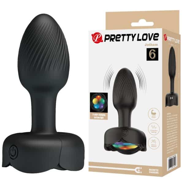 BI-040252-pretty-love-jotham-led-flashing-small-silicone-anal-plug-sex-shop-paphos