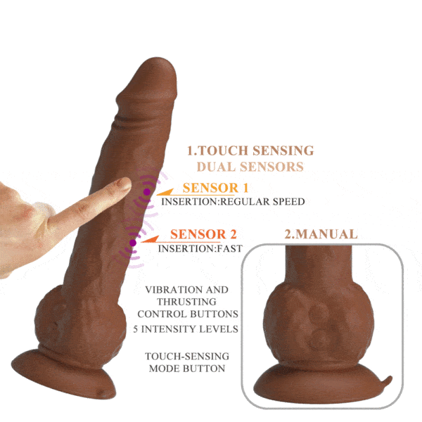 BW-008168-1-pretty-love-eren-brown-thrusting-dildo-vibrator-loveshop-cy BW-008168-1-pretty-love-eren-brown-thrusting-dildo-vibrator-loveshop-cy