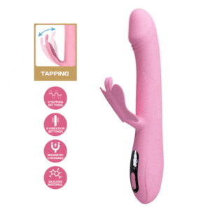 BW-500110-pretty-love-bella-rabbit-silicone-massager-vibrator-with-tapping-clitoral-stimulation