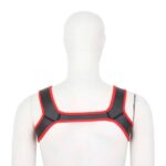 naughty-toys-neoprene-harness-black-red-limassol-sexshop
