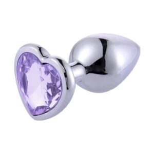 11877-large-heart-base-metal-butt-plug-sparkling-purple-9-cm-sexshop-limassol